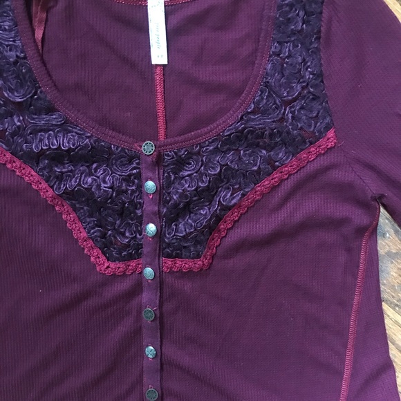 Free People Diego Thermal / Henley - Picture 6 of 6